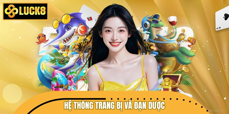 Hệ thống trang bị và đạn dược trong Vua Bắn Cá Online
