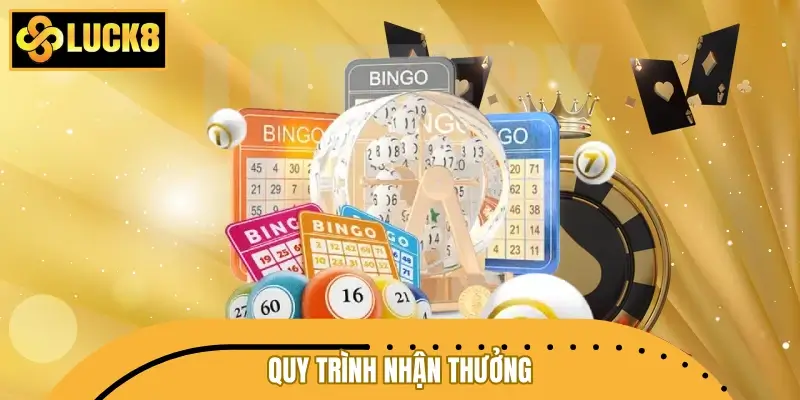 Quy trình nhận thưởng khi trùng khớp dãy số may mắn